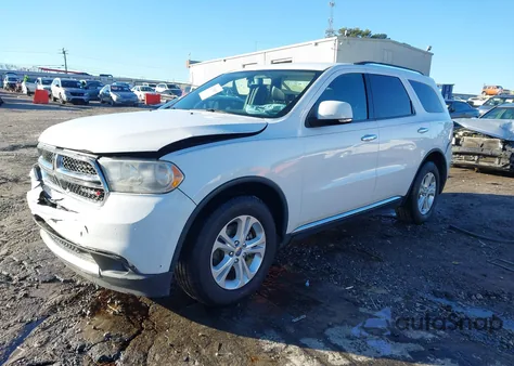 2013 Dodge Durango Crew from USA, damaged, VIN 1C4RDHDG5DC664056